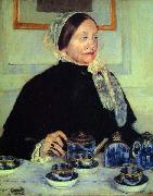 Mary Cassatt Lady at the Tea Table china oil painting artist